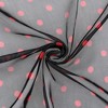 INSPIRE CHIC Women's 1950s Polka Dots Chiffon Square Pendant Necklace Scarves with Magnetic Buckle 1Pc - 4 of 4