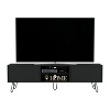 NicBex Modern TV Stand Hairpin Stand with Spacious Storage Entertainment Center with Cable Management Holes for Living Room - 2 of 4