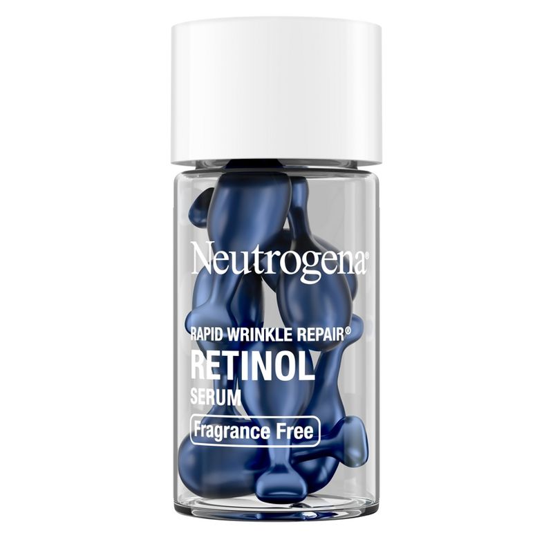 Neutrogena Rapid Wrinkle Repair Retinol Face Serum Capsules - 7ct, 4 of 10