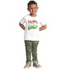 Christmas Snowflakes Xmas Vibes Toddler Baby Graphic T Shirt Brisco Brands - 3 of 4