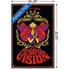 Trends International Disney Tim Burton's The Nightmare Before Christmas - Fearful Vision Framed Wall Poster Prints - 3 of 4