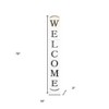 HomeRoots 72" White Solid Wood Welcome Porch Sign - 3 of 4