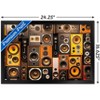 Trends International Retro Speaker Wall Framed Wall Poster Prints - 3 of 4