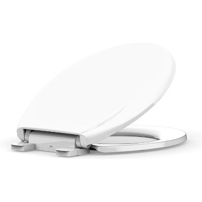 Toilet Seat Round,/Elongated Toilet Lid Soft-Slow Close, Heavy Duty Toilet Seat, Easy to Install, Universal Fit