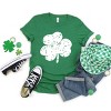 Simply Sage Market Grunge Clover Short Sleeve Tee - XS - Grass - 3 of 4