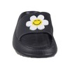 FOAMWALK Womens' Sandals - Comfortable Beach Slides, Stylish Slide On Sandals, Everyday Women's Slide Sandals with Novelty Patch - 4 of 4