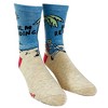 Crazy Dog T-Shirts Women's Palm Reading Socks Funny Sarcastic Vacation Book Lover Saying Quote Footwear - 2 of 4