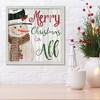 Courtside Market Merry Snowman 8x8 Framed Art Board - 2 of 2