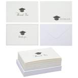 Sustainable Greetings 36 Pack 2022 Graduation Thank You Greeting Cards with White Envelopes Bulk Set, 4 x 6 in