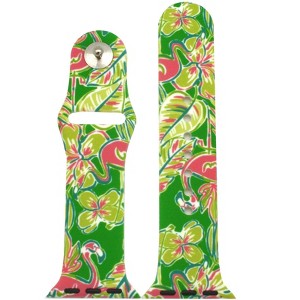 OLIVIA PRATT PRINTED SILICONE APPLE WATCH BAND - 1 of 3