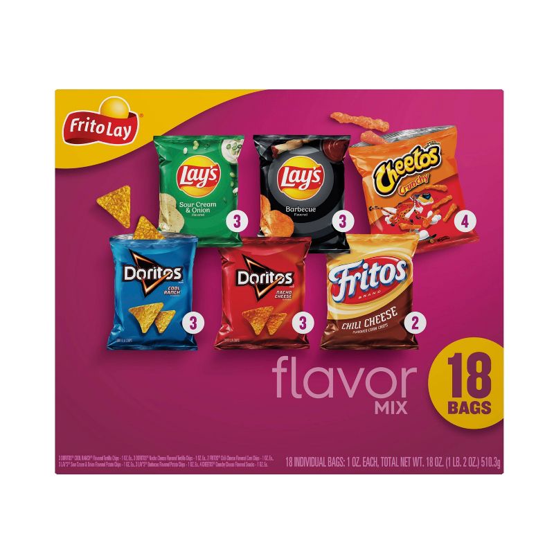 Frito-Lay Variety Pack Flavor Mix - 18ct, 3 of 9