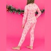 RuffleButts SoftSnooze Big Girls Ruffle Long Sleeve Pajama Set - 4 of 4