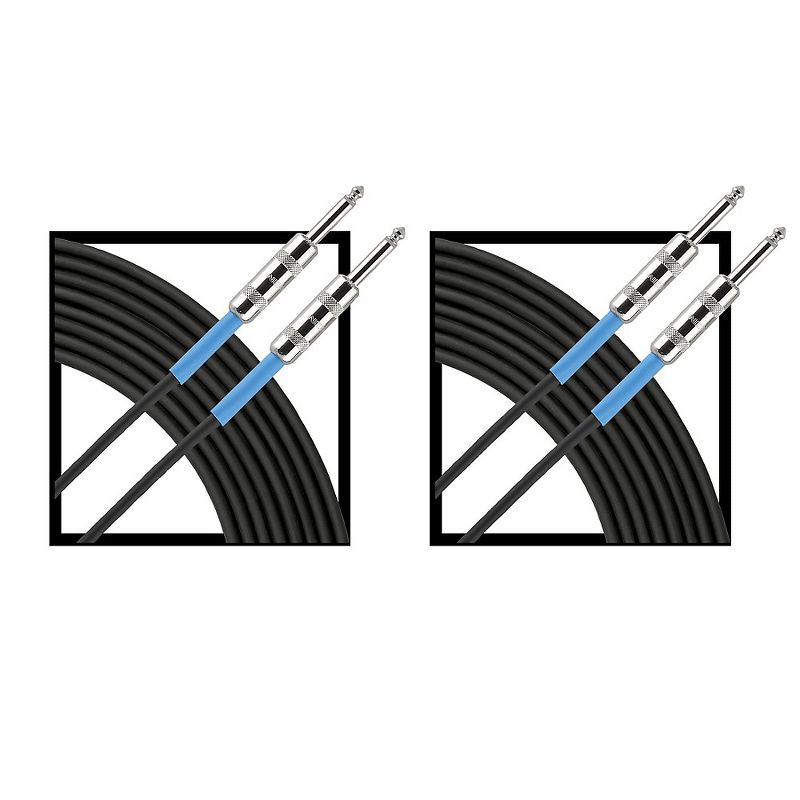 Livewire Advantage Instrument Cable Regular 10' Black 2-Pack, 1 of 3