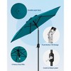 7.5ft Navy Blue Patio Umbrella with Tilt Crank - UV Protection & Waterproof for Outdoor Use - 3 of 4