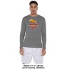California State University - Dominguez Hills Adult Sport Long Sleeve Shirt Primary Logo, Athletic Heather - 3 of 4