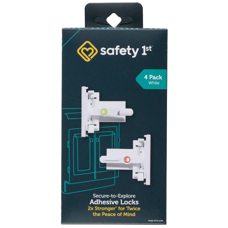  Safety 1st Secure-to-Explore Adhesive Locks, 1 of 15