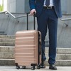 Whisen 13-Piece Luggage Set, 12"/20"/24"/28" ABS Hardshell Suitcases, Duffel Bag and 8 Packing Cubes - 4 of 4