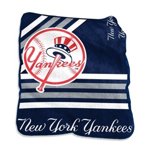 MLB New York Yankees Raschel Throw Blanket - 1 of 1