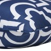 Carmody 2pc Outdoor Throw Pillows Navy - Pillow Perfect - image 2 of 4