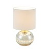 Saxony Metallic Glass Table Lamp - 4 of 4