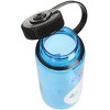 Nalgene Tritan Wide Mouth Water Bottle - 16 oz. - Slate Blue/Black - 2 of 2