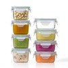 495ML GLASS LOCK/FOOD STORAGE CONTAINER, ITEM# RP-523,玻璃保鮮盒