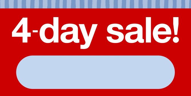 4-day Sale!