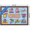 Trends International Hello Kitty and Friends: 24 Tokyo Skate Group Grid Framed Wall Poster Prints - 3 of 4