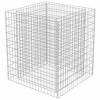 vidaXL Gabion Raised Bed Silver Galvanized Steel - 35.4" x 35.4" x 39.4" - 3 of 4