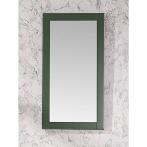 Legion Furniture 16 Inches Pewter Green Mirror - 1 of 3