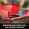 Hike Crew 2-in-1 Portable Gas Camping Stove/Grill with Griddle - image 3 of 4