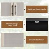 Rattan Shoe Cabinet, 5-Tier Shoe Storage Organizer Cabinet with Adjustable Shelf for Entryway, Freestanding Shoe Rack - 4 of 4