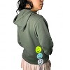 Women's Dotty Hoodie Sweatshirt with Neon Smiles - Style Reform - 3 of 3