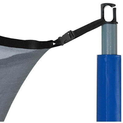 14' Black Nylon Round Trampoline Safety Enclosure Net