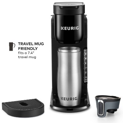 Black Single Serve K-Cup Pod Coffee Maker with Auto Shutoff