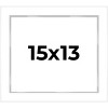 PosterPalooza | Modern Shadow Box 1" Depth White Picture Frame - UV Acrylic, Backing Board, Hanging Hardware - 2 of 4