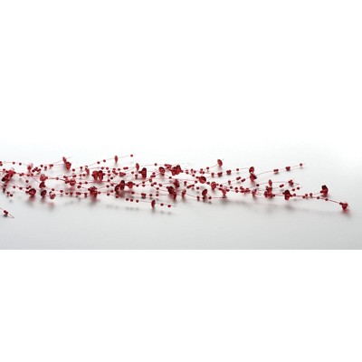 Sullivans Claret Bead Garland 60"L Red