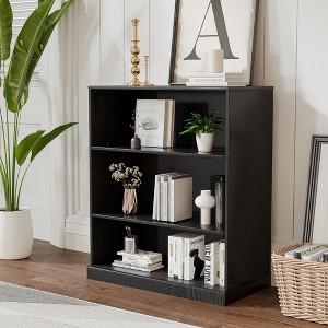 SpassWay 31"L 16"D Wood Storage Cabinet Decorative Sideboard Kids Classroom Storage Bookshelves/Bookcase with Adjustable Shelves - 1 of 4