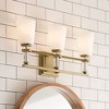 Kichler Lighting Rosalind 3 - Light Vanity in  Brushed Natural Brass - 3 of 4