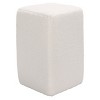 Cierra Diamond-Shaped Ottoman - OTT7503 - Ivory - Safavieh - 4 of 4