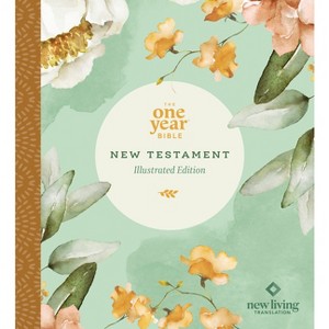 The One Year Bible New Testament: NLT (Softcover, Floral Paradise) - (Paperback) - 1 of 1