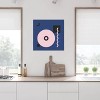 Pink Circle and Blue Square by Alisa Galitsyna Unframed Wall Canvas - iCanvas - 4 of 4
