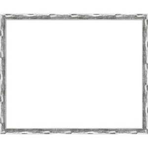 Amanti Art Scratched Wave Chrome Framed Dry Erase Magnetic Board - 1 of 4