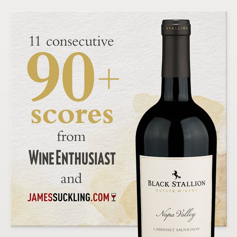 Black Stallion Napa Valley Cabernet Sauvignon Red Wine - 750ml Bottle, 4 of 10