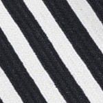 black and white