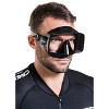 Cressi SF1 Frameless Dive Mask - Ultra-Low Volume, Wide Vision, Soft Silicone Skirt & One-Hand Strap Adjustment – Unisex Scuba Mask - 3 of 3