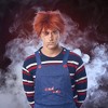 Costume Culture by Franco LLC Male Evil Doll Adult Costume Wig | Red - 2 of 4