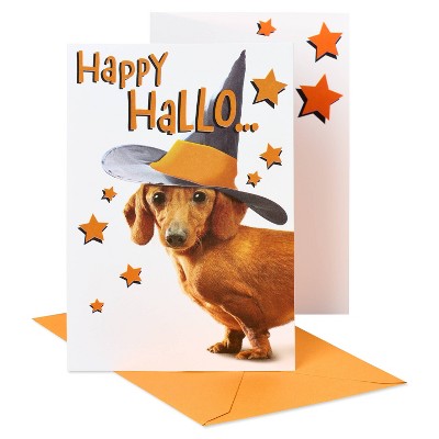 Happy Halloween Card 'Happy Halloweenie'