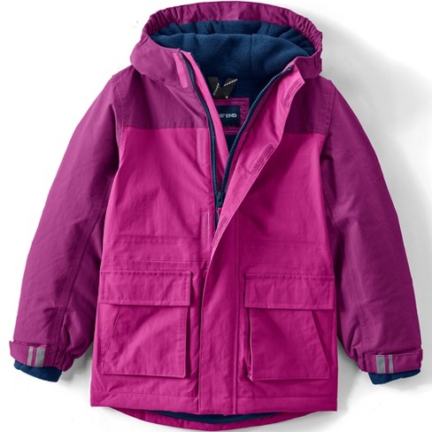 Lands' End Kids Thermoplume Packable Hooded Jacket : Target