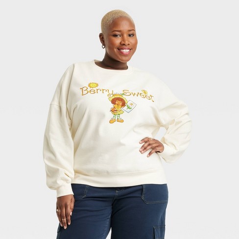 Women's Strawberry Shortcake Graphic Sweatshirt - Pink 1x : Target